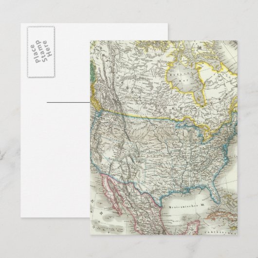 北米 – 北米 ポストカード (正面/裏面)