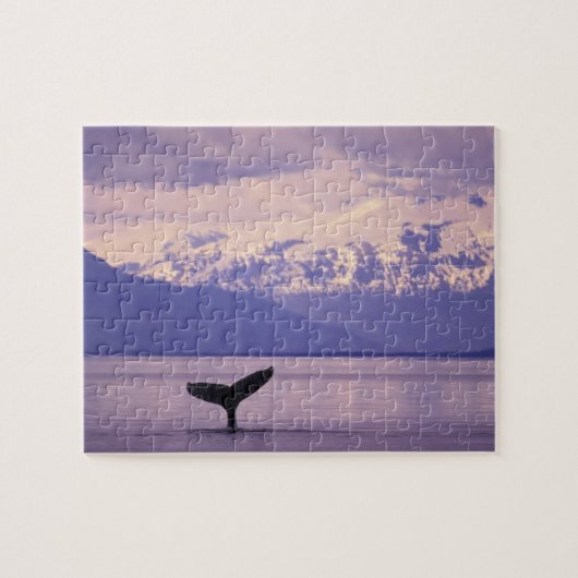 北米、米国、アラスカ、インサイド・パッセージ。 ジグソーパズル (横)