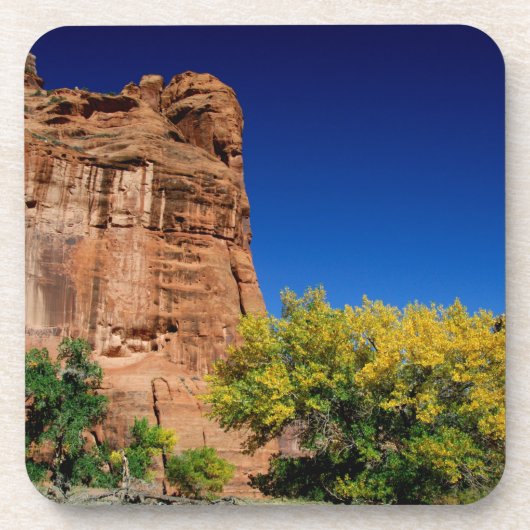 北米、米国、アリゾナ、ナバホインディアン3 コースター (正面)