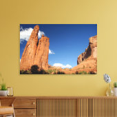 北米,米国,アリゾナ,ナバホインディアン4 キャンバスプリント (インサイチュ (リビング))