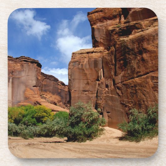 北米、米国、アリゾナ、ナバホインディアン5 コースター (正面)