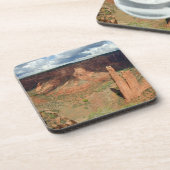 北米、米国、アリゾナ、ナバホインディアン6 コースター (左側)