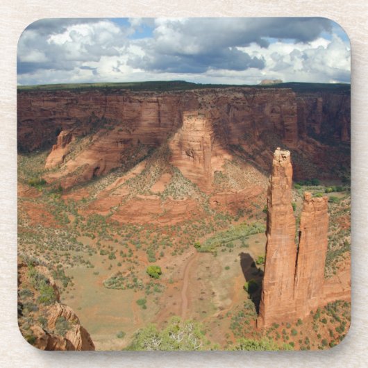 北米、米国、アリゾナ、ナバホインディアン6 コースター (正面)