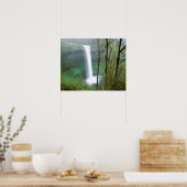 北米、米国、オレゴン、シルバー秋州 ポスター (キッチン)