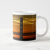 北米、米国、カリフォルニア、サンフランシスコ。3 ジャンボコーヒーマグカップ (右)