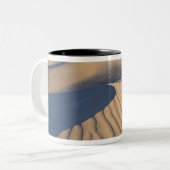 北米，米国，カリフォルニア，デスバレー3 ツートーンマグカップ (正面左)