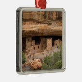 北米、米国、コロラド州。クリフ住居 メタルオーナメント (右)