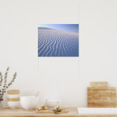 北米、米国、ニューメキシコ、ホワイトサンド・デューンズ ポスター (キッチン)