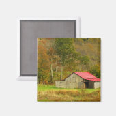北米、米国、ノースカロライナ、農村部 マグネット (正面/裏面)