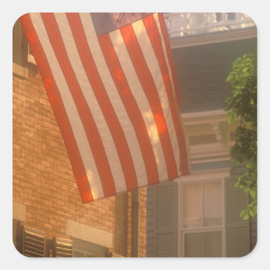 北米、米国、マサチューセッツ州、ナンタケット2 スクエアシール (正面)