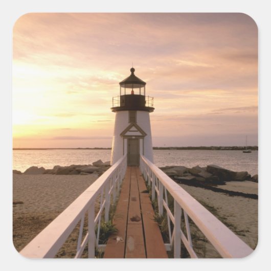 北米、米国、マサチューセッツ州、ナンタケット4 スクエアシール (正面)