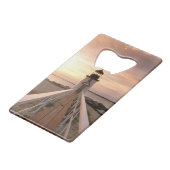 北米、米国、マサチューセッツ、ナンタケット4 クレジットカード栓抜き (正面アングル)