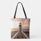 北米、米国、マサチューセッツ、ナンタケット4 トートバッグ (裏面)