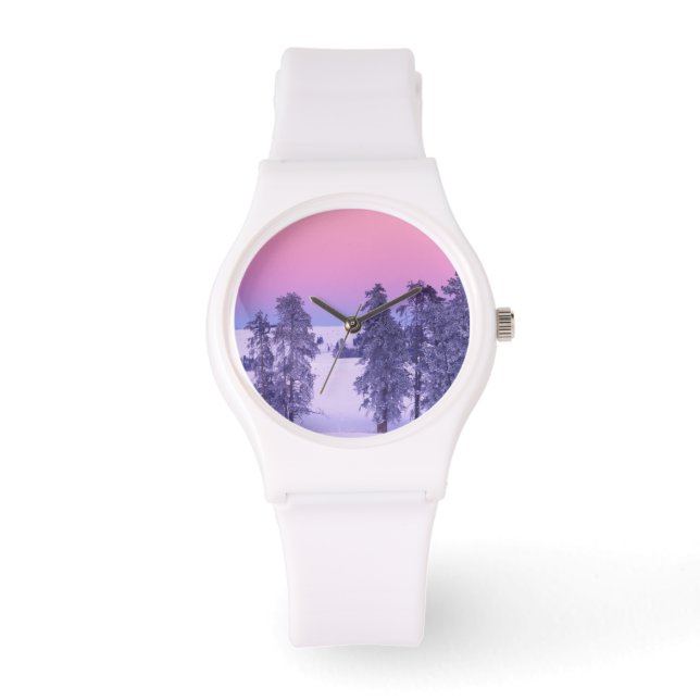 北米、米国、モンタナ、イエローストーン 腕時計 (正面)