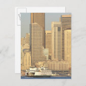 北米、米国、ワシントン州、シアトル。 ポストカード (正面/裏面)