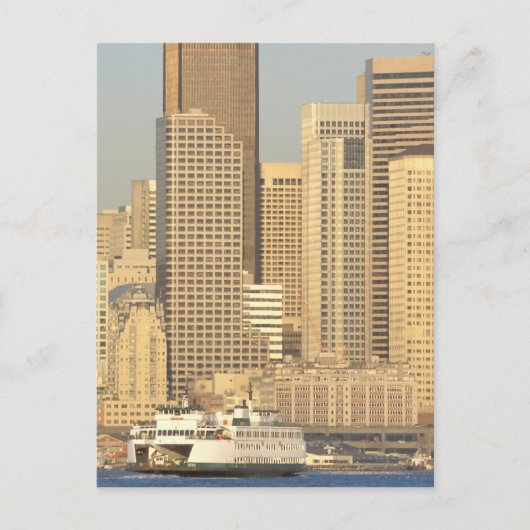 北米、米国、ワシントン州、シアトル。 ポストカード (正面)