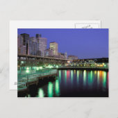 北米、米国、ワシントン州、シアトル。6 ポストカード (正面/裏面)