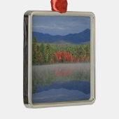 北米、米国、NH、秋反射 メタルオーナメント (右)