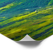 北米、統一された州、米国、北西 ポスター (角)