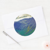 北米、統一された州、米国、北西 ラウンドシール (封筒)