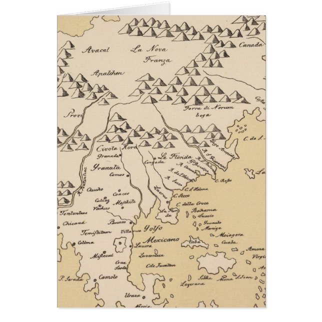 北米、1566年 (正面)