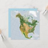 北米by NASA カード (正面/裏面インサイチュ)