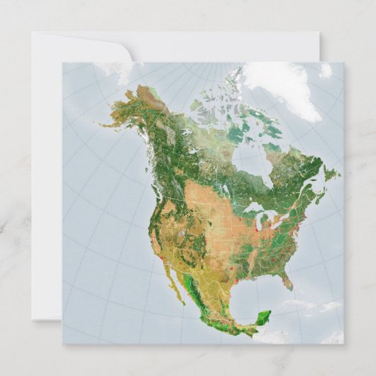 北米by NASA カード (正面)