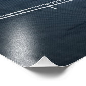 北米P-51Dマスタングの設計図 フォトプリント            (角)