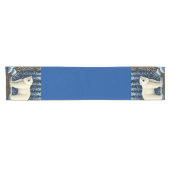 北素晴らしの白い熊 ショートテーブルランナー (横)