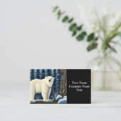 北素晴らしの白い熊 名刺 (スタンド正面)