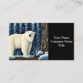 北素晴らしの白い熊 名刺 (正面)