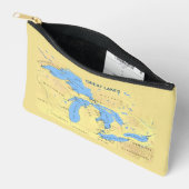 北素晴らしアメリカ湖 アクセサリーポーチ (見開き)