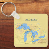 北素晴らしアメリカ湖 キーホルダー (正面)