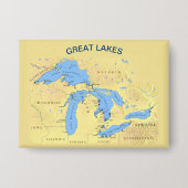 北素晴らしアメリカ湖 缶バッジ (正面)