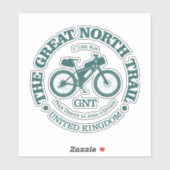 北素晴らし歩道(サイクリング) シール (シート)