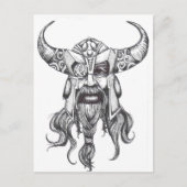 北素晴らし神オジン ポストカード (正面)