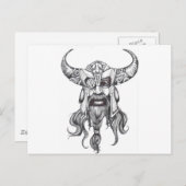 北素晴らし神オジン ポストカード (正面/裏面)