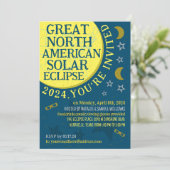 北素晴らし米太陽のEclipse 2024の表示 招待状 (スタンド正面)