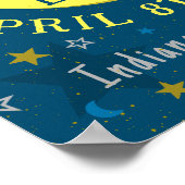 北素晴らし米太陽のEclipse 2024年4月パーティー ポスター (角)