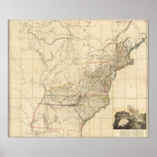 北統一されたアメリカ州2 ポスター (正面)