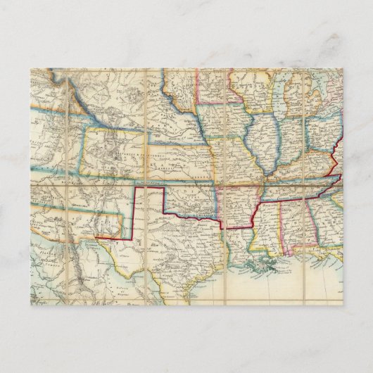 北統一されたアメリカ州2 ポストカード (正面)