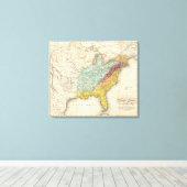 北統一されたアメリカ州 キャンバスプリント (インサイチュ (ウッドフロア))