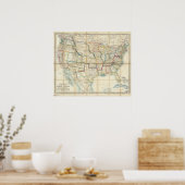 北統一されたアメリカ州 ポスター (キッチン)