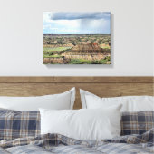 北絵を描ダコタのバンドランズの峡谷 キャンバスプリント (インサイチュ (寝室))
