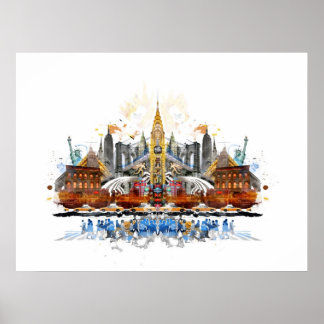 北緯ストッププリント ポスター