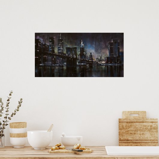 北緯 ポスター (キッチン)