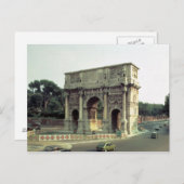 北西からのコンスタンティンのアーチ ポストカード (正面/裏面)