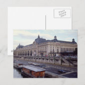 北西からd'Orsay Museeの眺め ポストカード (正面/裏面)
