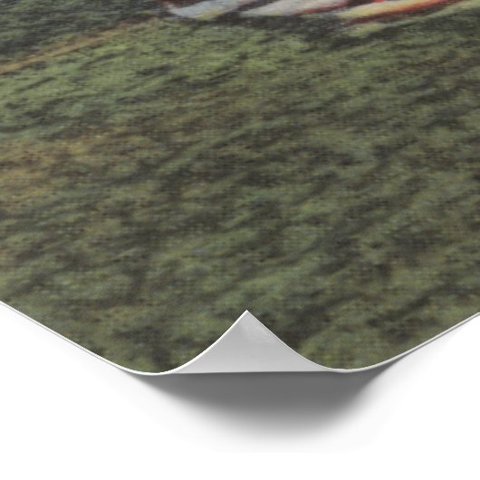 北西のインディアンで捕虜のワウ戦前 ポスター (角)