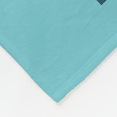 北西のピーク- 5つの山 フリースブランケット (角)